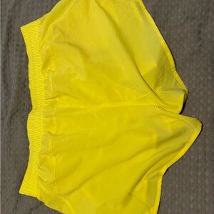 Yellow Women's Shorts